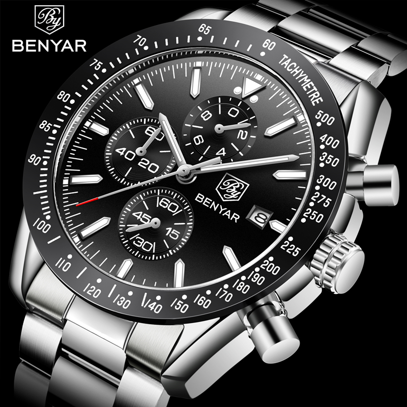 BENYAR 2026 Men Watch Top Bran - Casio Watches Smartwatch ulasan dan harga