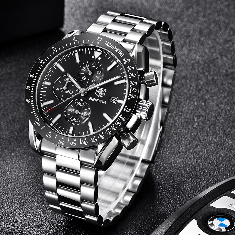 BENYAR 2026 Men Watch Top Bran - Casio Watches Smartwatch ulasan dan harga