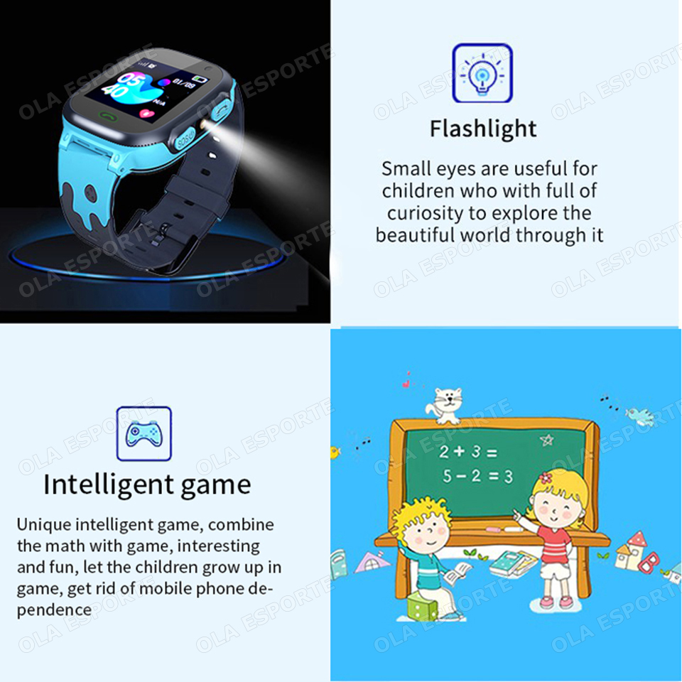 2025 New Kids Smart Watch Chil - Smartwatch Watches Gift For Boys With Gps ulasan dan harga