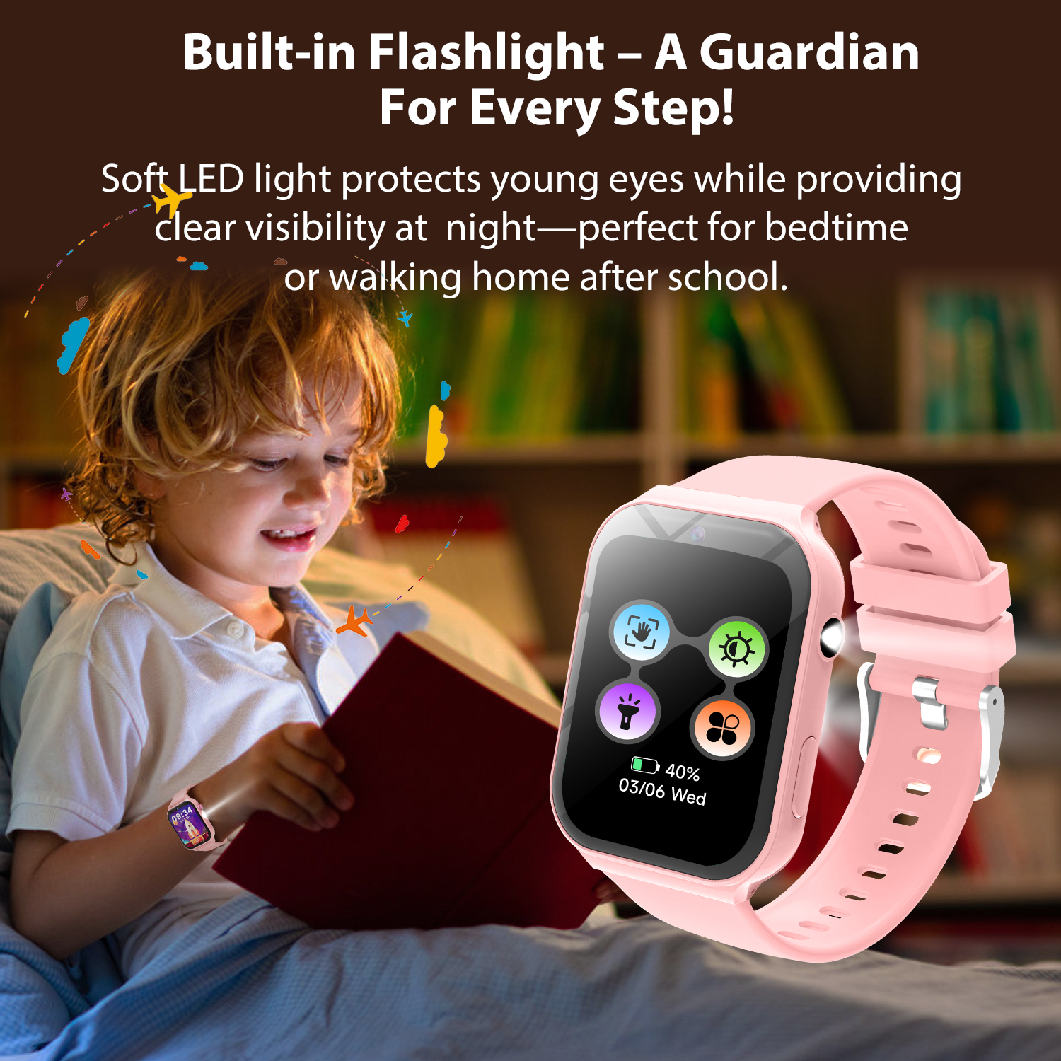 Study Partners for Kids HD Cam - Smartwatch New Watches 2025 ulasan dan harga