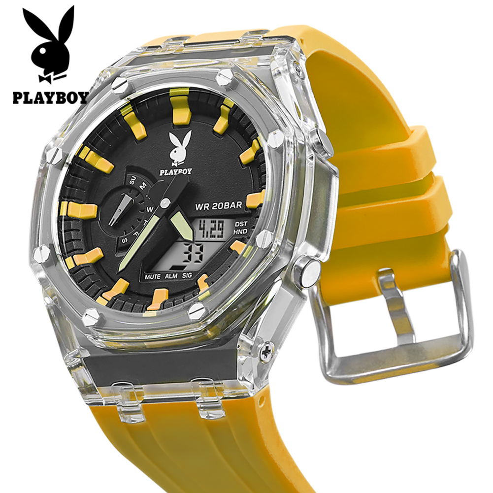 PLAYBOY 2066 Brand Original El - Smartwatch Digital Watches For Men ulasan dan harga