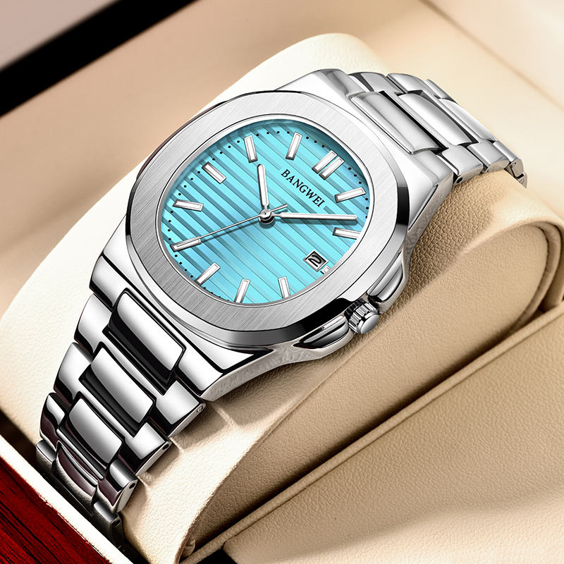 BANGWEI Luxury Men Quartz Watc - Smartwatch Digital Watches For Men ulasan dan harga