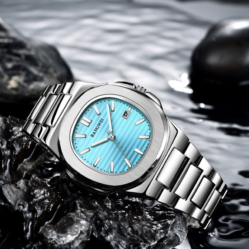 BANGWEI Luxury Men Quartz Watc - Smartwatch Digital Watches For Men ulasan dan harga