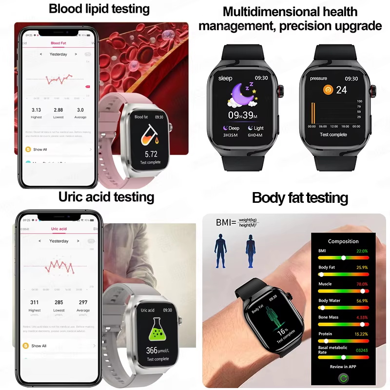 2026 New Nursing Grade Uric ac - Smartwatch New Watches 2025 ulasan dan harga