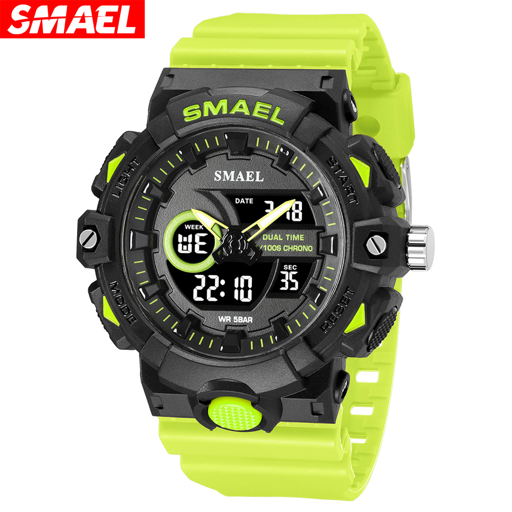 SMAEL Multifunctional LED Ligh - Casio Watches Smartwatch ulasan dan harga