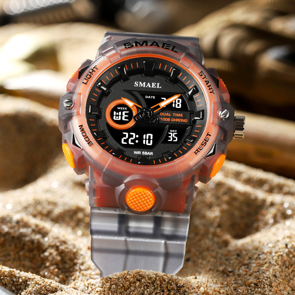 SMAEL Multifunctional LED Ligh - Casio Watches Smartwatch ulasan dan harga
