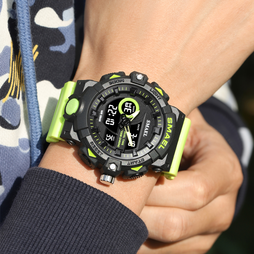 SMAEL Multifunctional LED Ligh - Casio Watches Smartwatch ulasan dan harga