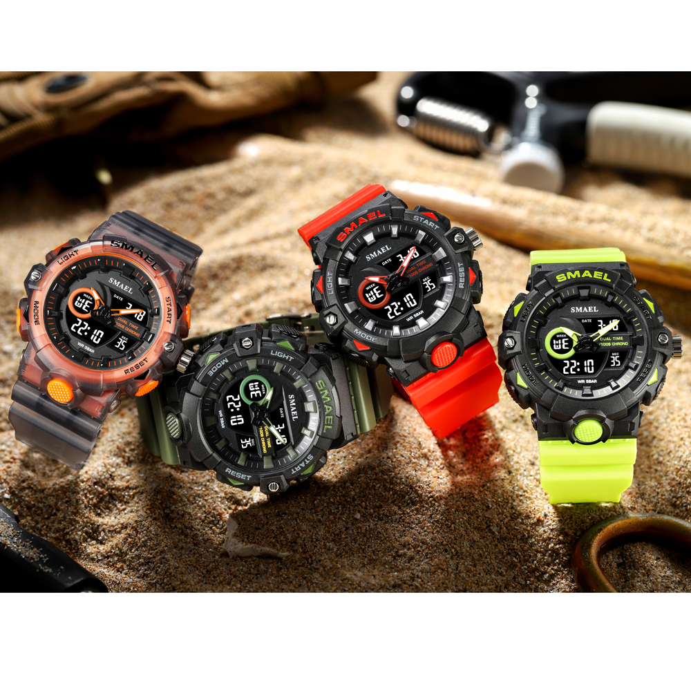 SMAEL Multifunctional LED Ligh - Casio Watches Smartwatch ulasan dan harga