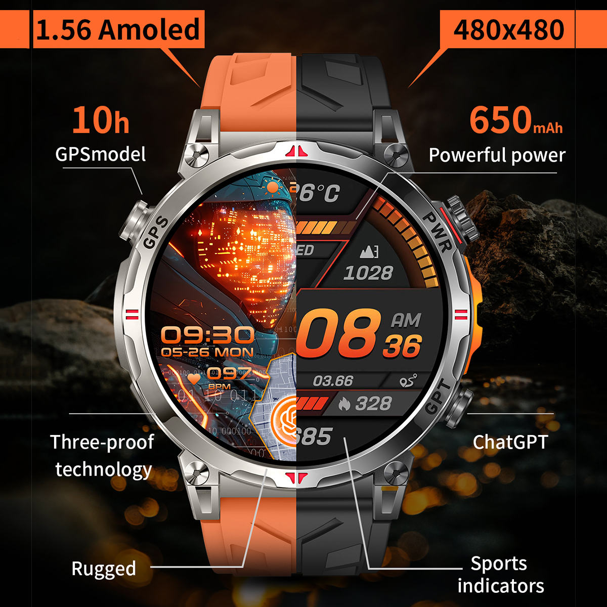 Swimming Waterproof Smart Watc - Watch Vs Smartwatch ulasan dan harga