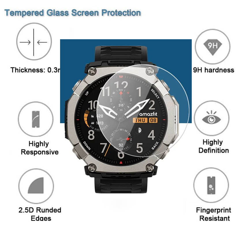 Tempered Glass for Amazfit Ama - Smartwatch Watches Amazfit ulasan dan harga