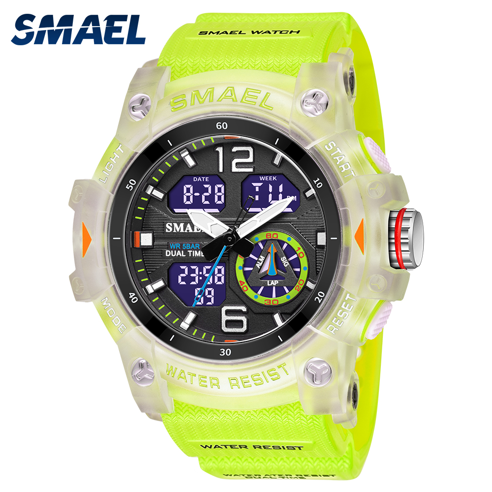 SMAEL 8007  Men's Outdoor Cool - Casio Watches Smartwatch ulasan dan harga