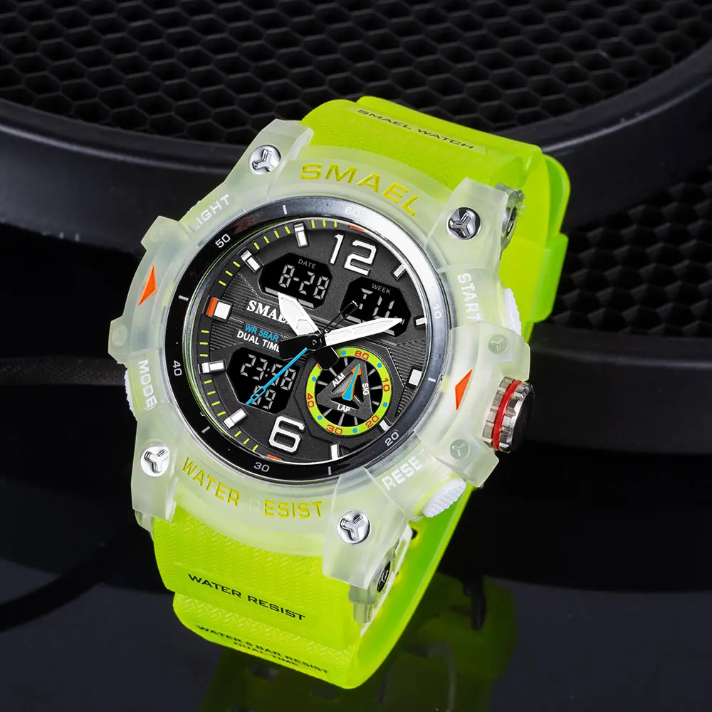 SMAEL 8007  Men's Outdoor Cool - Casio Watches Smartwatch ulasan dan harga