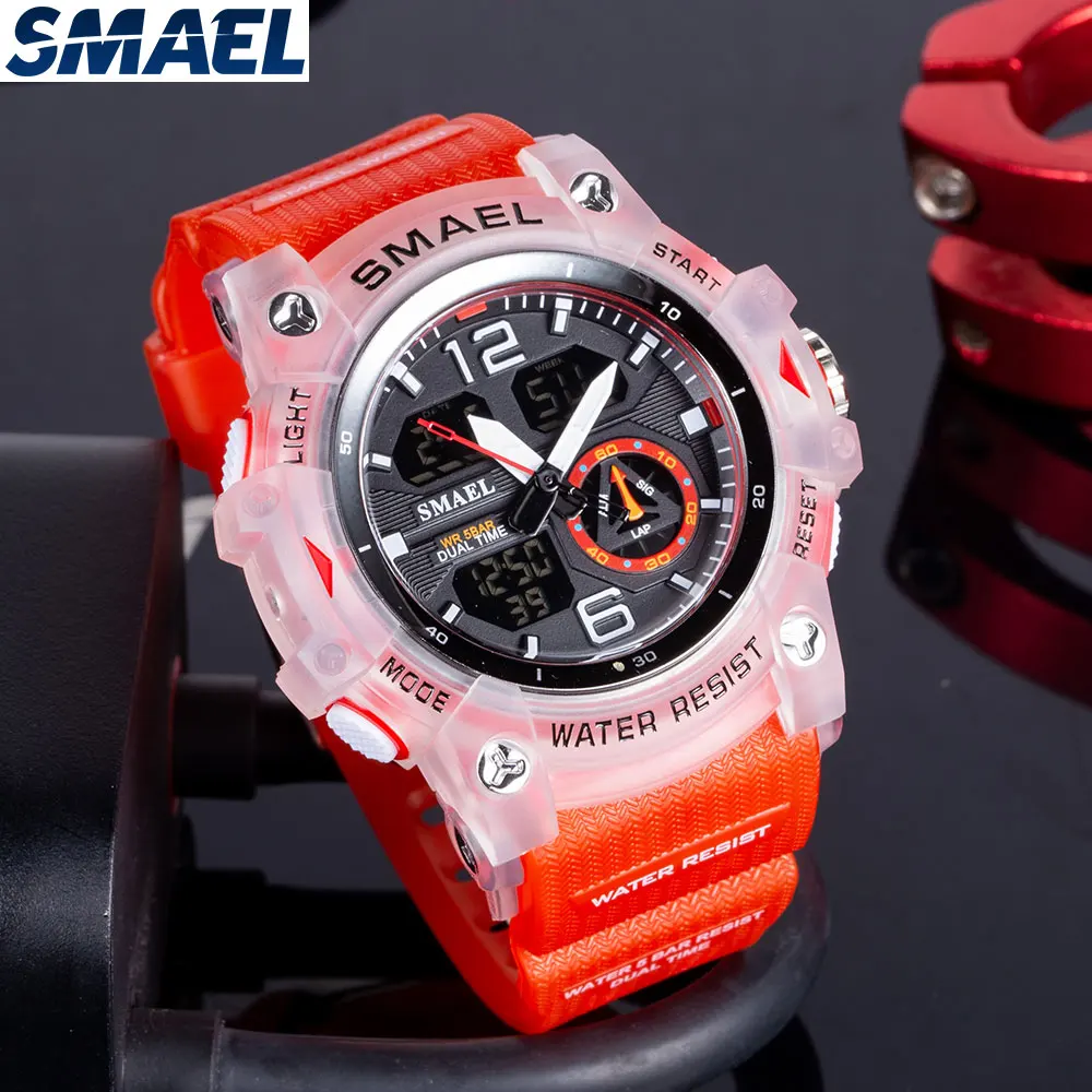 SMAEL 8007  Men's Outdoor Cool - Casio Watches Smartwatch ulasan dan harga