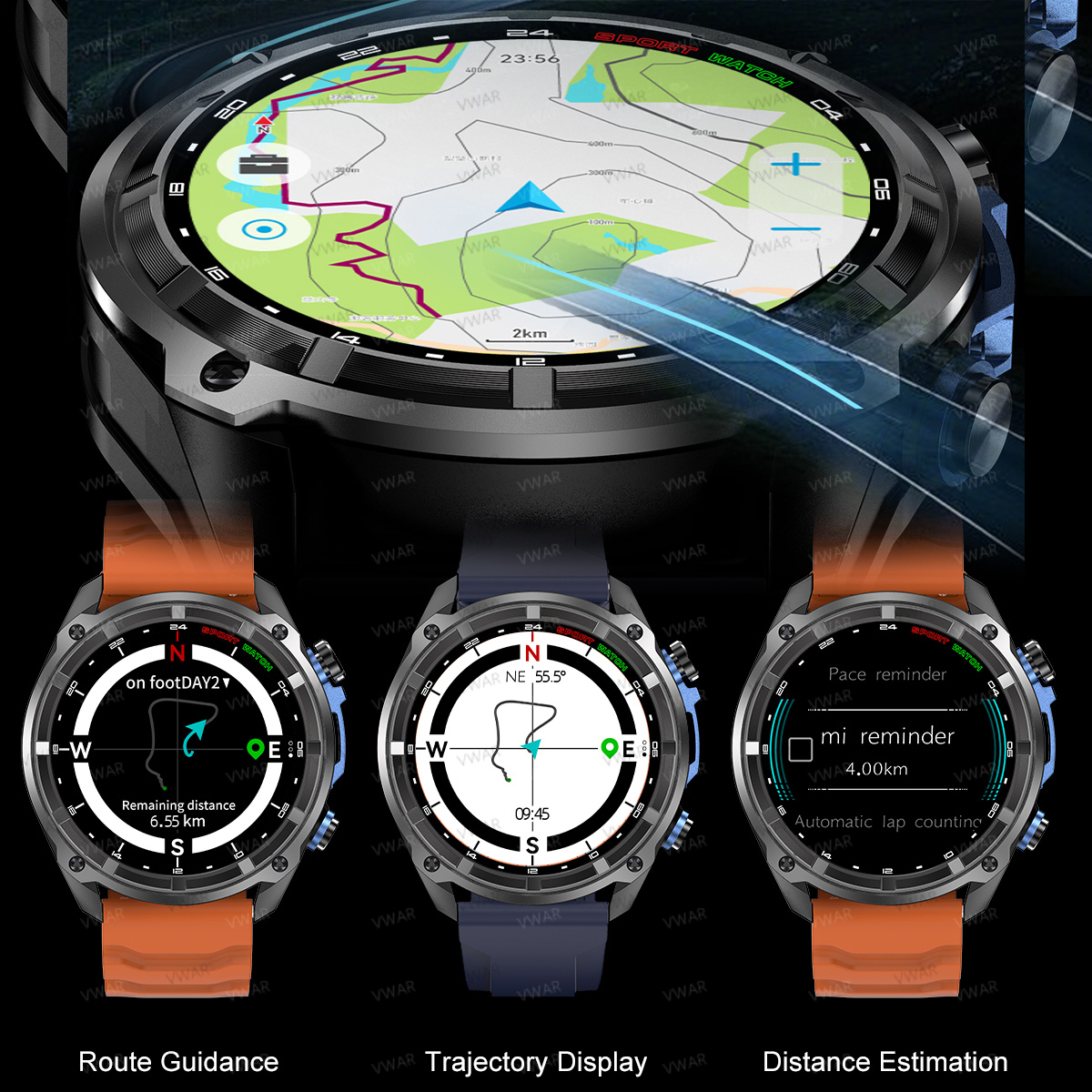 2025 NEW GPS Smart Watch with  - Watch Vs Smartwatch ulasan dan harga