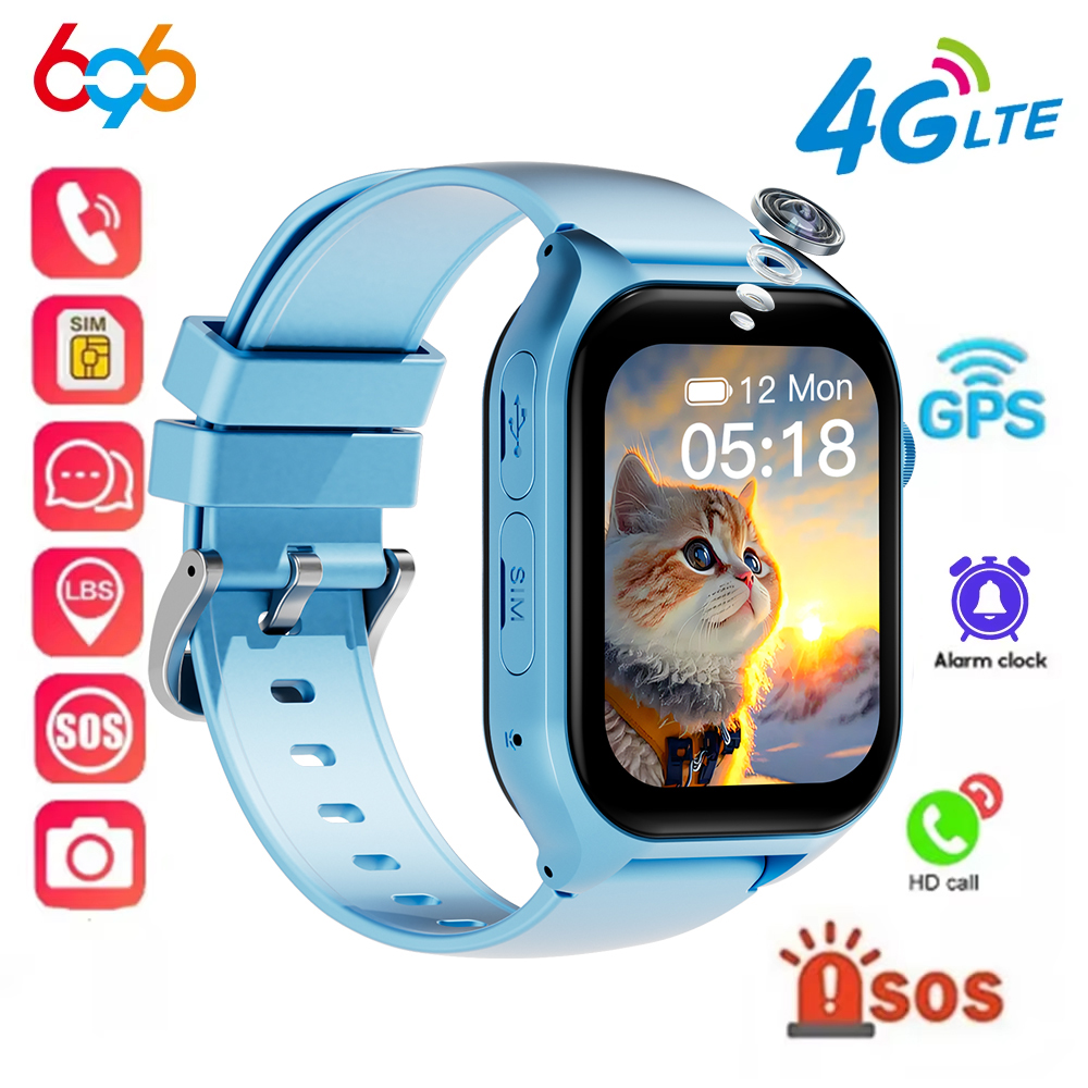Smart Watches 4G Kids GPS AGPS - Smartwatch Watches Gift For Boys With Gps ulasan dan harga