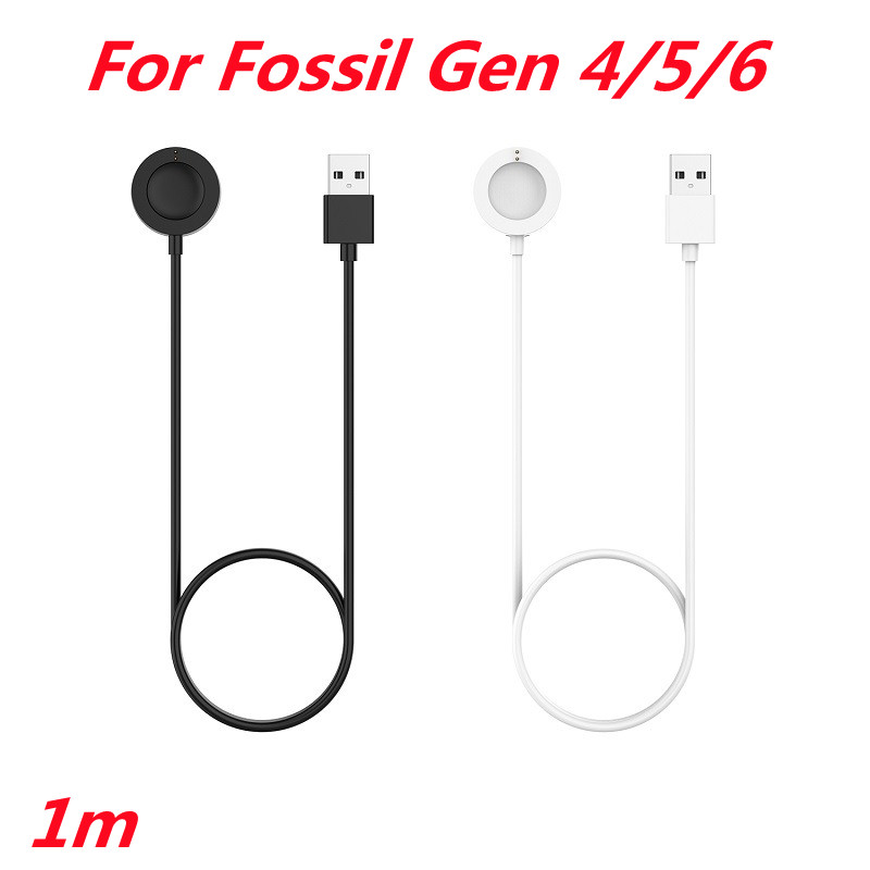 1M USB Charging Cable For Foss - Fossil Watches Smartwatch Gen 6 ulasan dan harga
