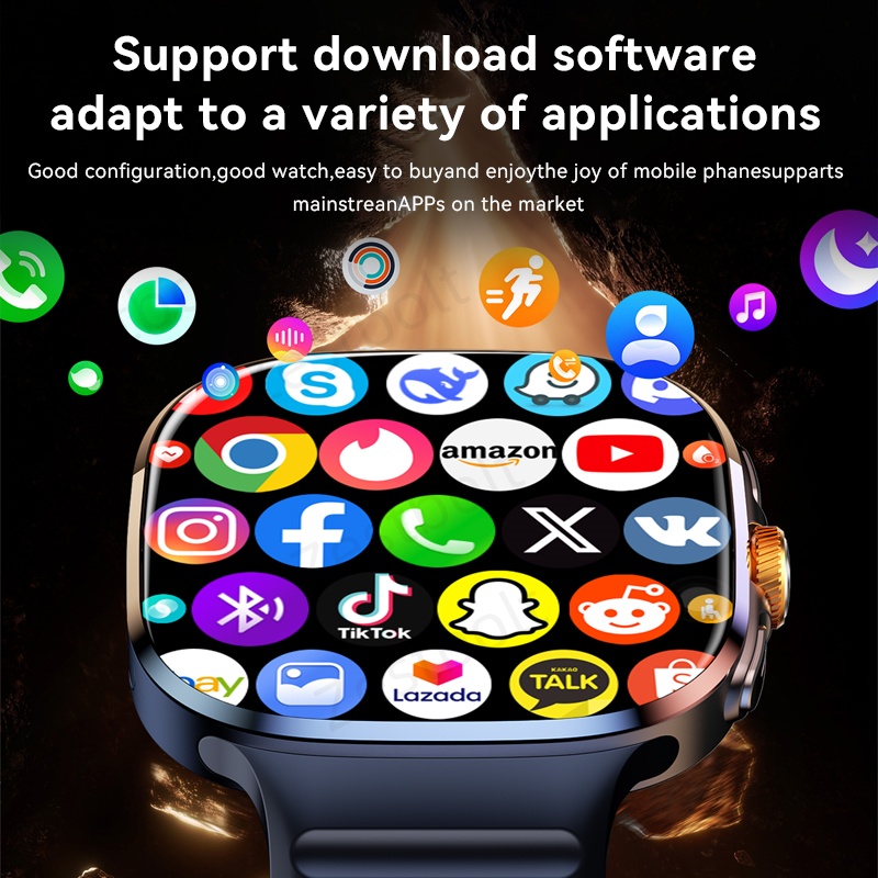 M99 Smartwatch 2.4inch Larger  - Smartwatch New Watches 2025 ulasan dan harga