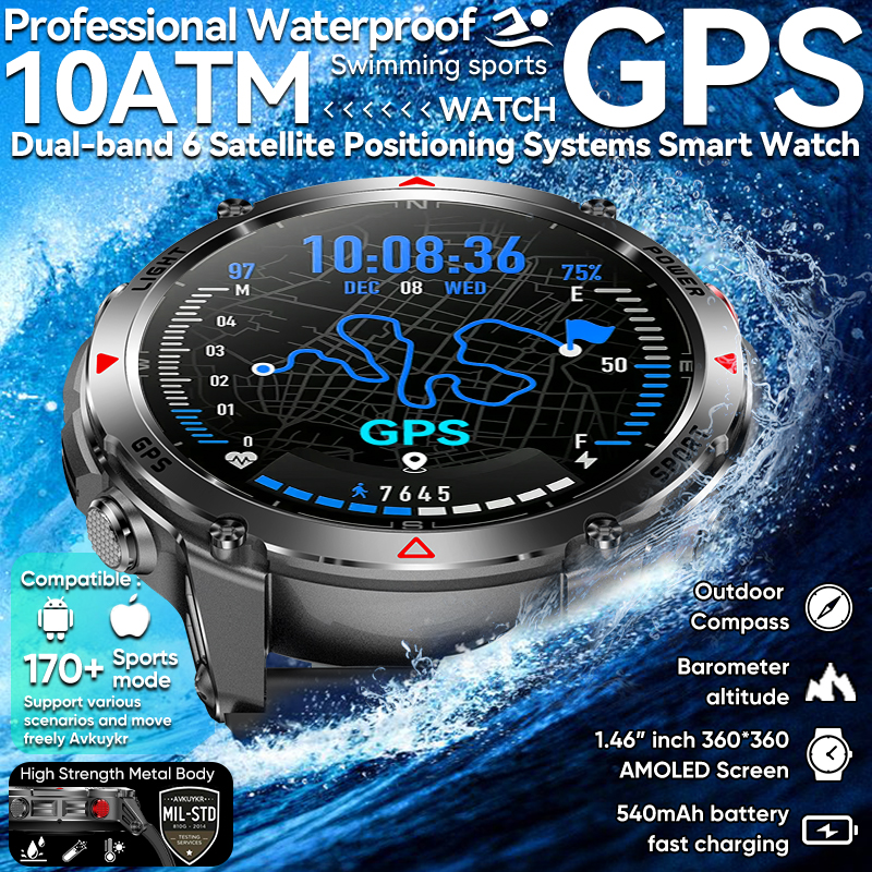T-Rex 3 Pro Military Grade AGP - Heart Rate Gps Watch ulasan dan harga