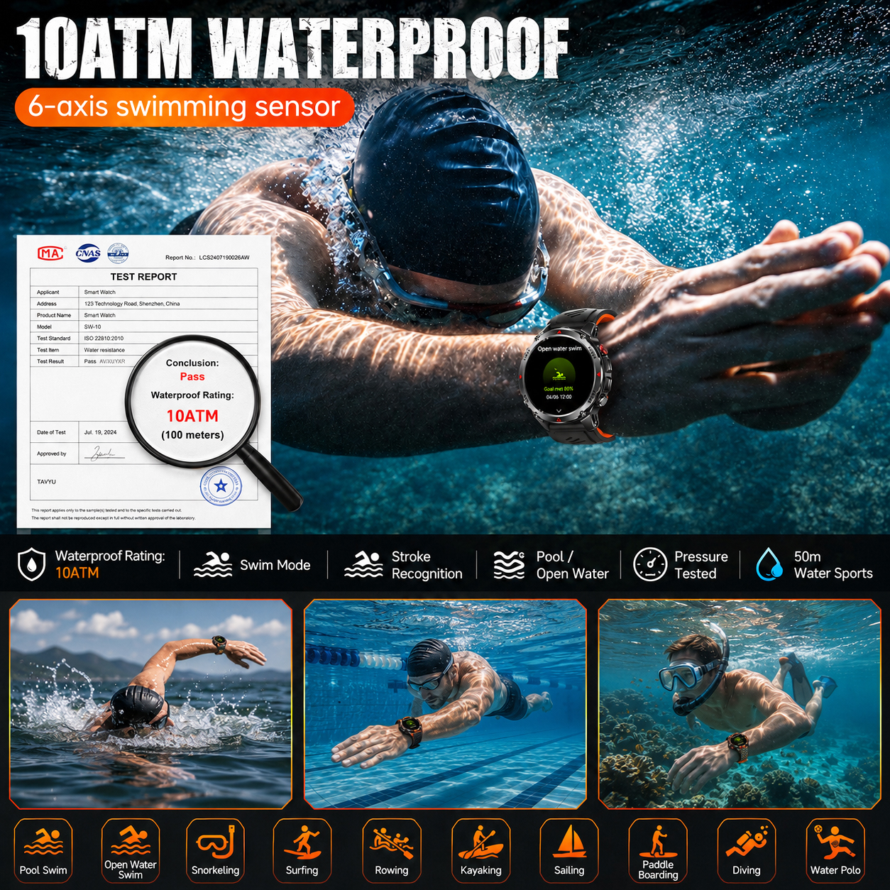 T-Rex 3 Pro Military Grade AGP - Heart Rate Gps Watch ulasan dan harga