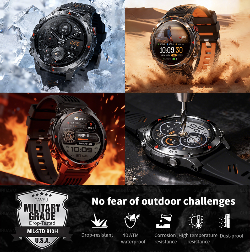 T-Rex 3 Pro Military Grade AGP - Heart Rate Gps Watch ulasan dan harga