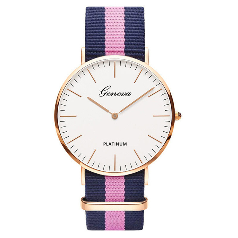 Classic Fashion Stripe Nylon B - Smartwatch Luxury Watches For Women ulasan dan harga