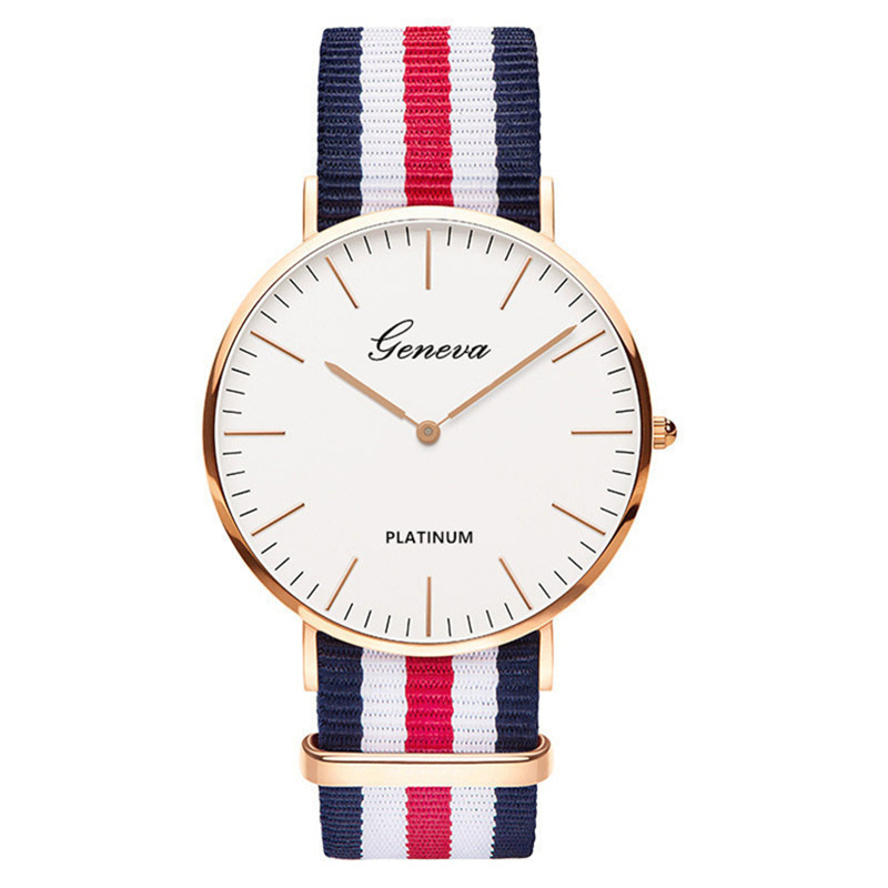 Classic Fashion Stripe Nylon B - Smartwatch Luxury Watches For Women ulasan dan harga