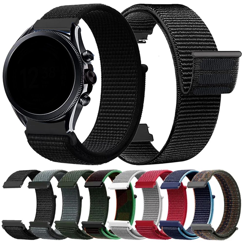 22mm Nylon Watch Strap for Fos - Fossil Watches Smartwatch Gen 6 ulasan dan harga