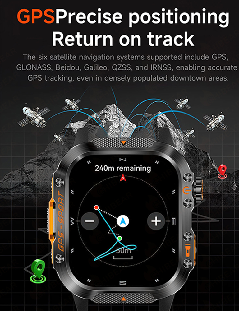 2025 New Military Outdoor Smar - Smartwatch New Watches 2025 ulasan dan harga
