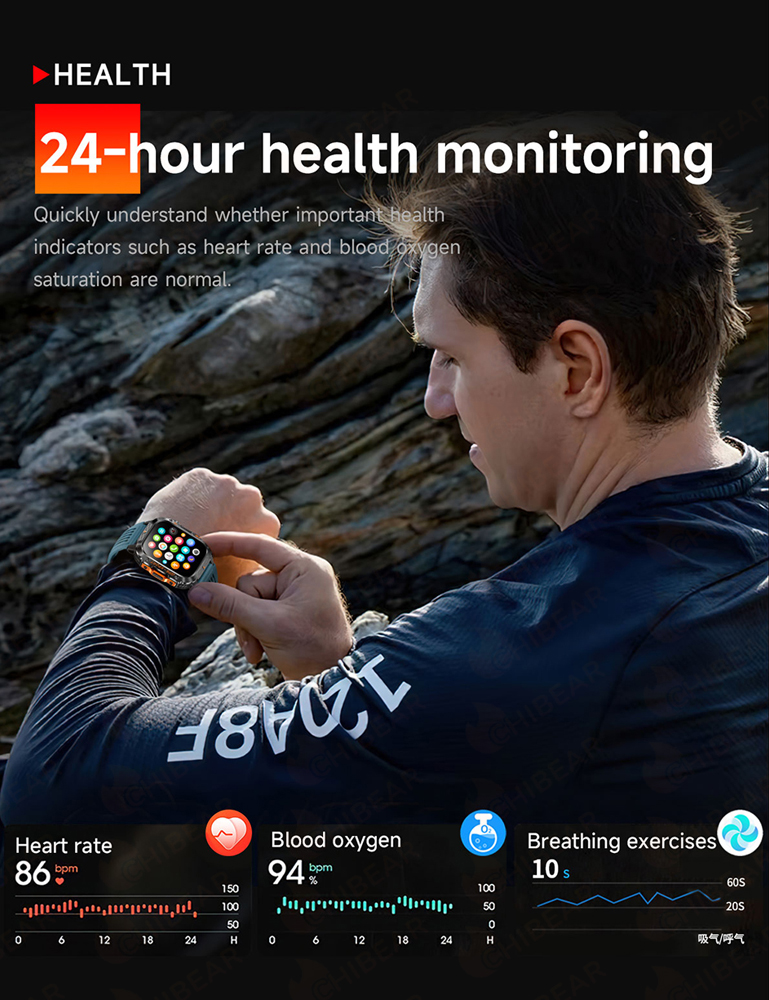 2025 New Military Outdoor Smar - Smartwatch New Watches 2025 ulasan dan harga