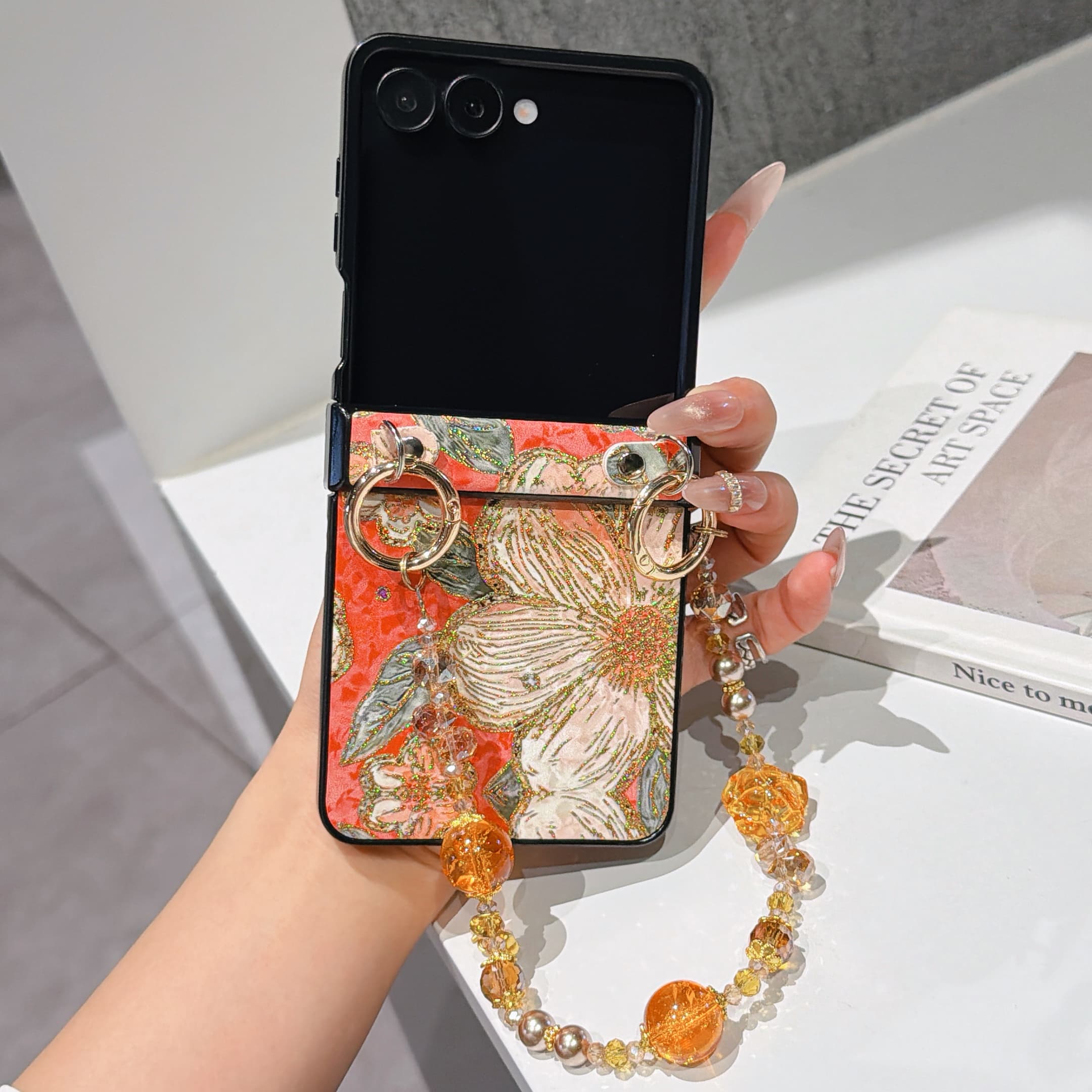 Hinge Protection PU Leather Co - Samsung Galaxy Strap ulasan dan harga
