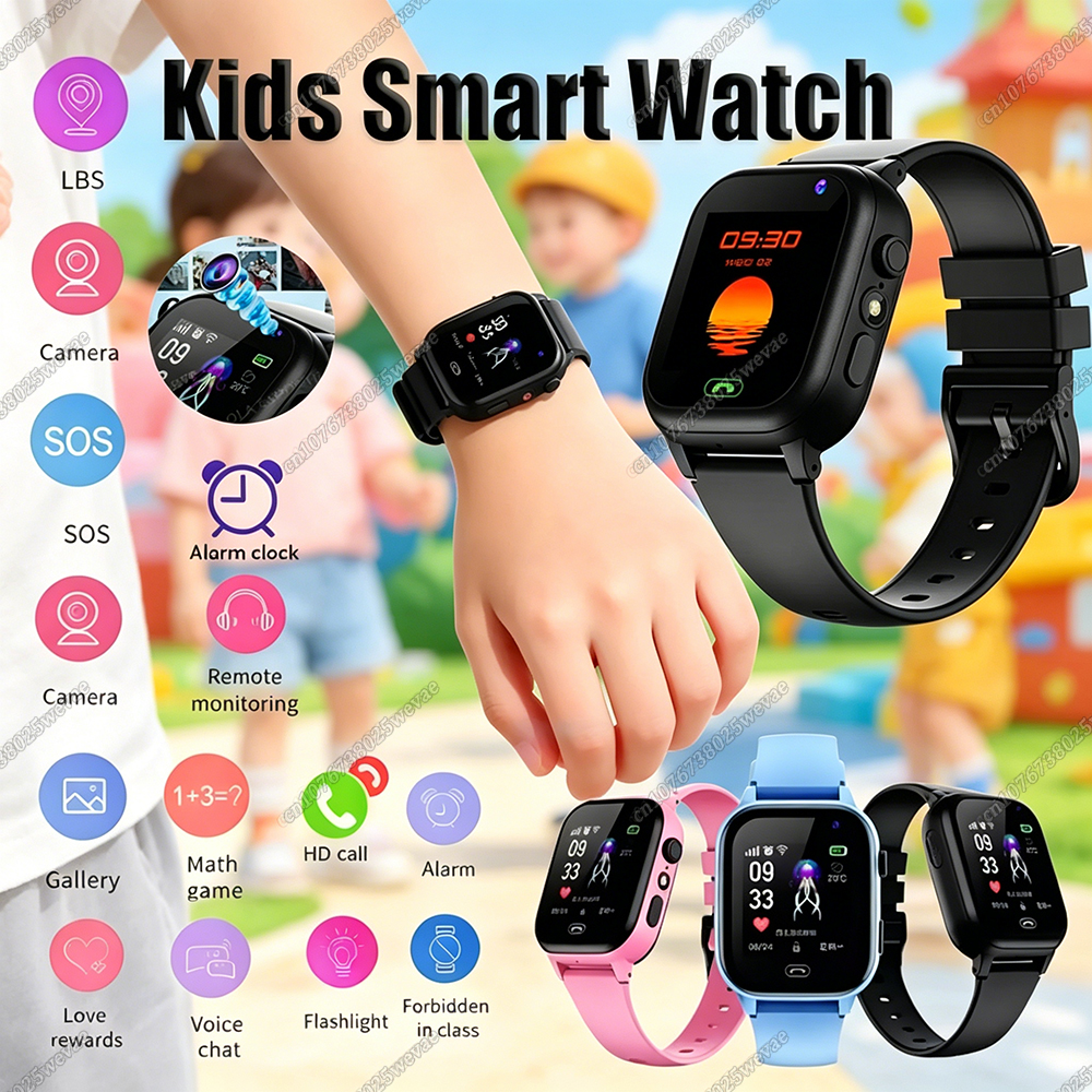 New 2026 Kids Smart Watch SOS  - Smartwatch Watches Gift For Boys With Gps ulasan dan harga