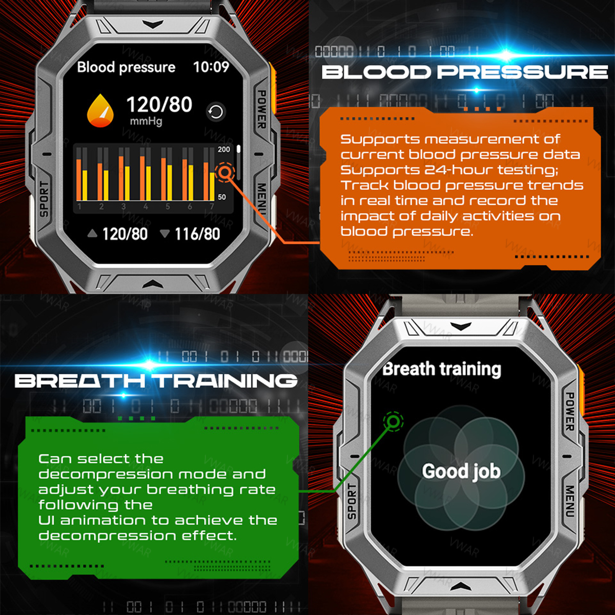 VWAR TANK X1 Pro Smart Watch I - Watch Vs Smartwatch ulasan dan harga