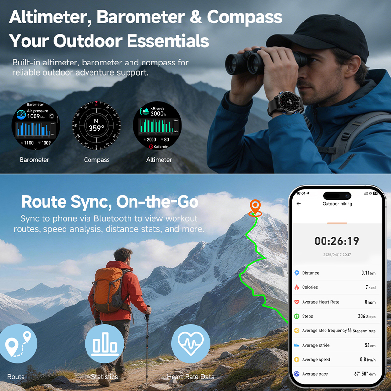 HD350Pro Smart Watch GPS Posit - Heart Rate Gps Watch ulasan dan harga