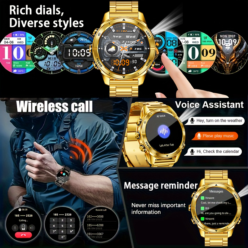 2026 A NEW Military GPS IP68 5 - Smartwatch New Watches 2025 ulasan dan harga