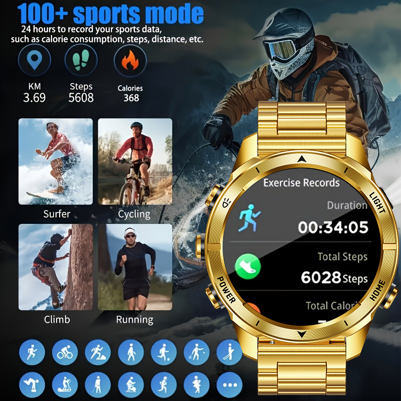 2026 A NEW Military GPS IP68 5 - Smartwatch New Watches 2025 ulasan dan harga