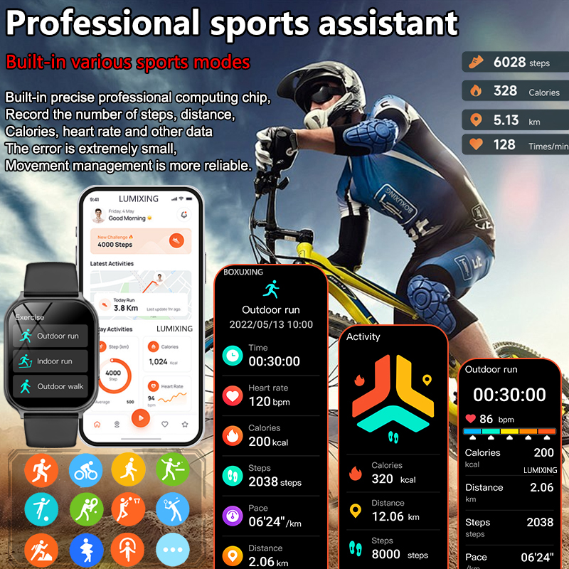 New Smart watches Men Women Sp - Smartwatch Sports Watches For Women ulasan dan harga