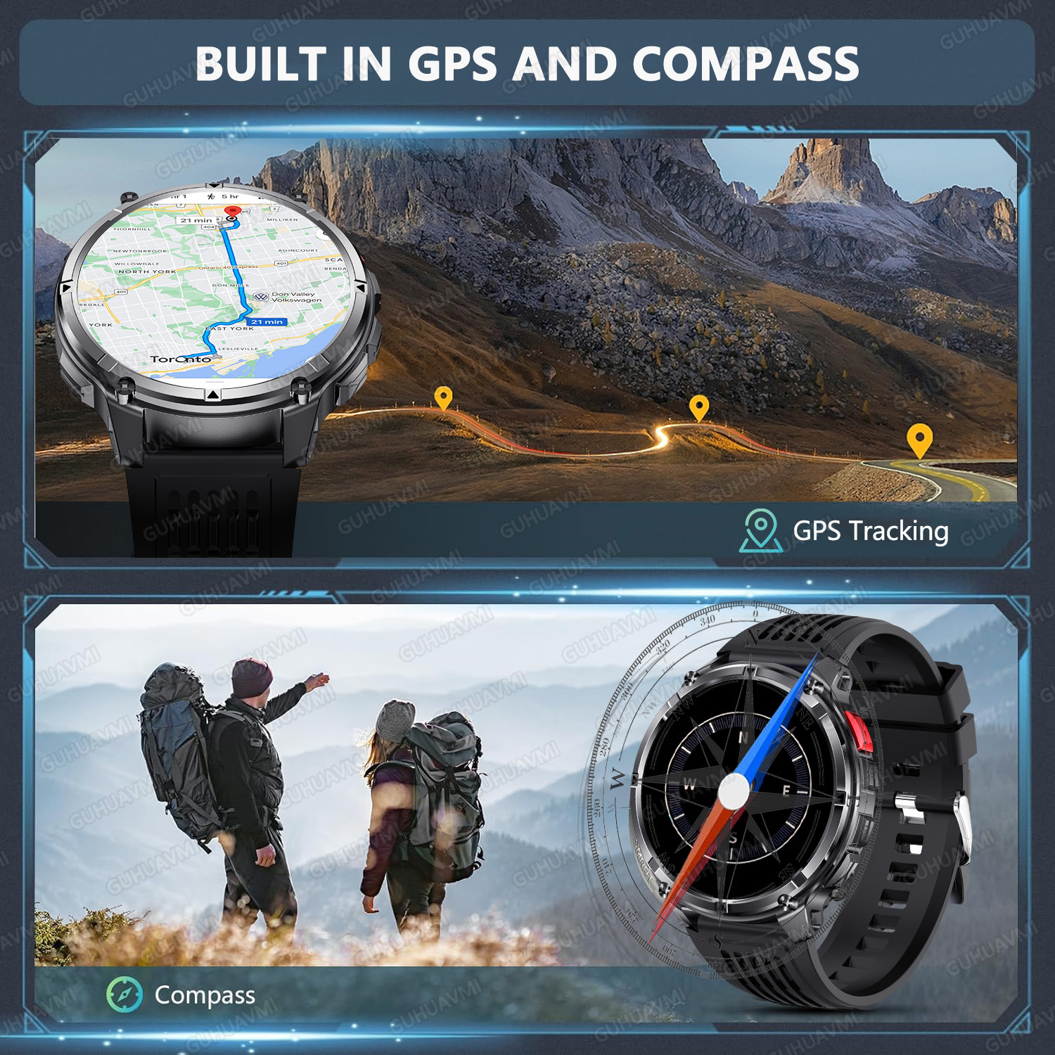 2026 New T-Rex3 Pro 1100mAh Ba - Heart Rate Gps Watch ulasan dan harga
