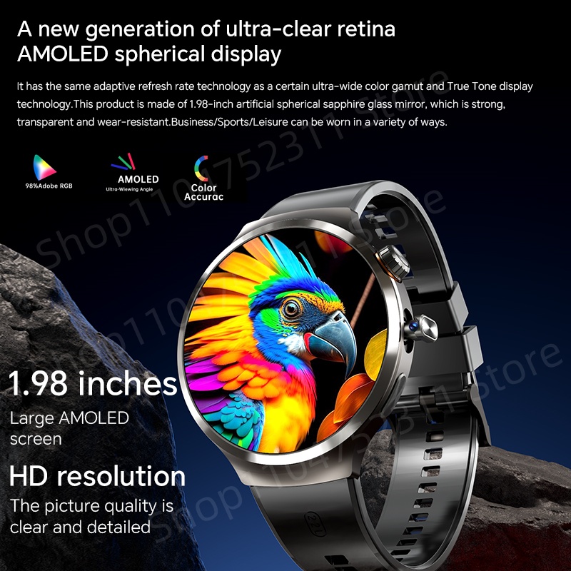 Smartwatch With 1.98 inch Amol - Smartwatch New Watches 2025 ulasan dan harga