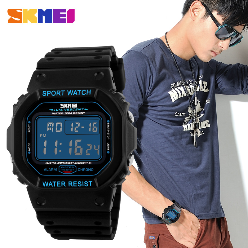 SKMEI Digital Men's Watches Ch - Casio Watches Smartwatch ulasan dan harga