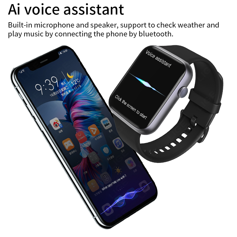 LIGE Smart Watch Sports Heart  - Smartwatch Watches For Sale ulasan dan harga
