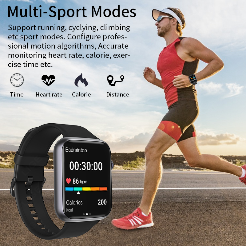 LIGE Smart Watch Sports Heart  - Smartwatch Watches For Sale ulasan dan harga