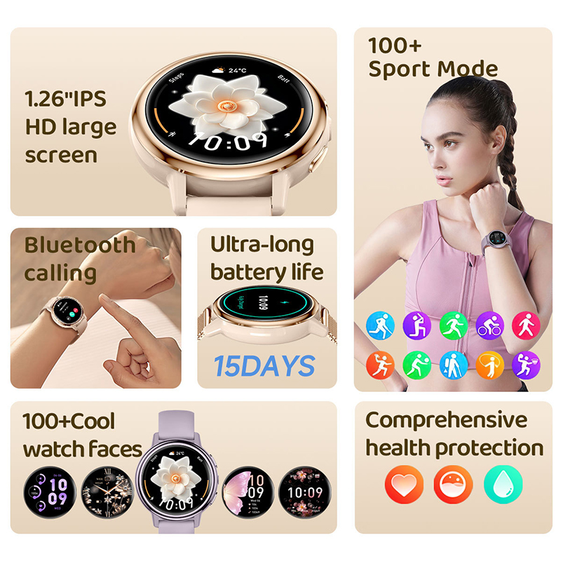 AK88 Luxury Ladies Smart Watch - Smartwatch Luxury Watches For Women ulasan dan harga