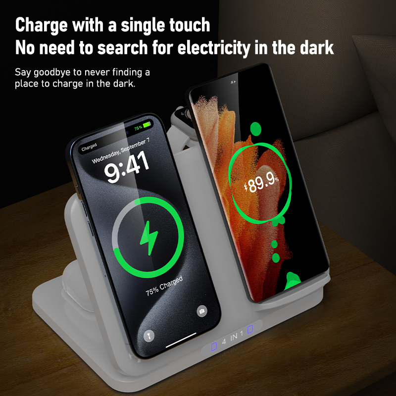 4 in 1 Dual Phone Wireless Cha - Watches Smartwatch Samsung ulasan dan harga