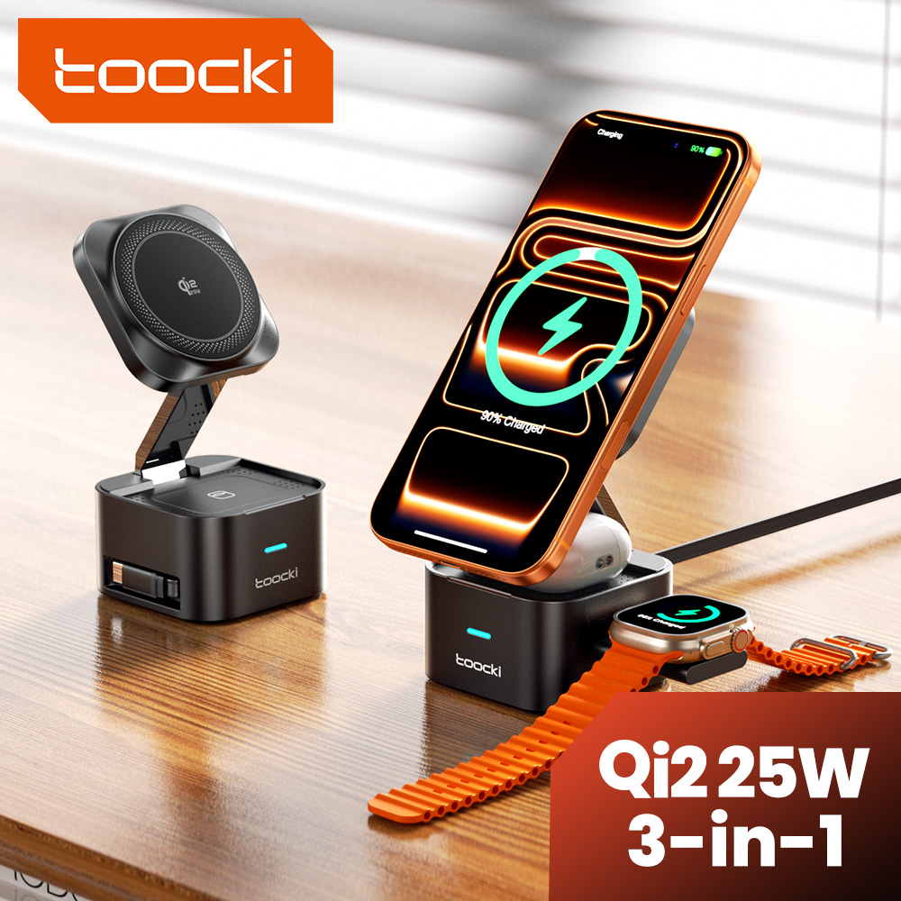 Toocki QI2.2 25W Wireless Char - Watches Smartwatch Samsung ulasan dan harga