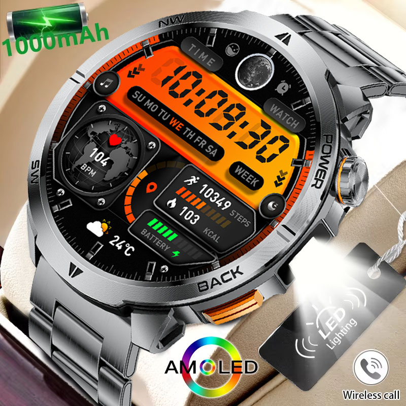 2026 new military smartwatch10 - Smartwatch Watches Best Gift For Men ulasan dan harga