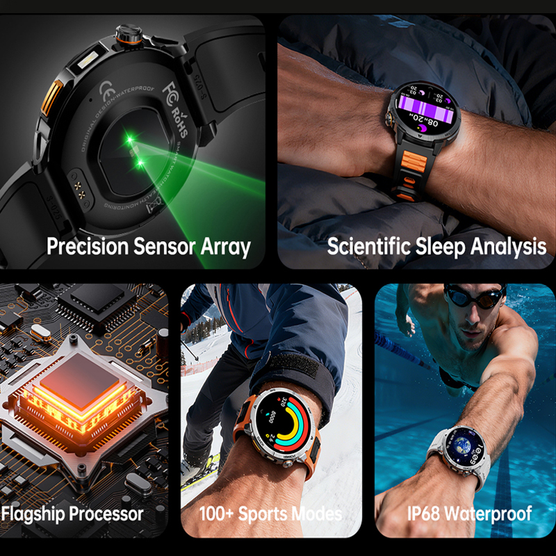2026 new military smartwatch10 - Smartwatch Watches Best Gift For Men ulasan dan harga