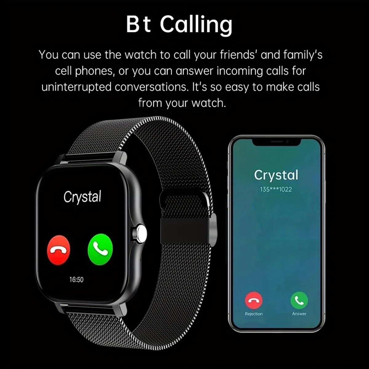 Smart Watch For Android IOS Wa - Smartwatch Sports Watches For Women ulasan dan harga