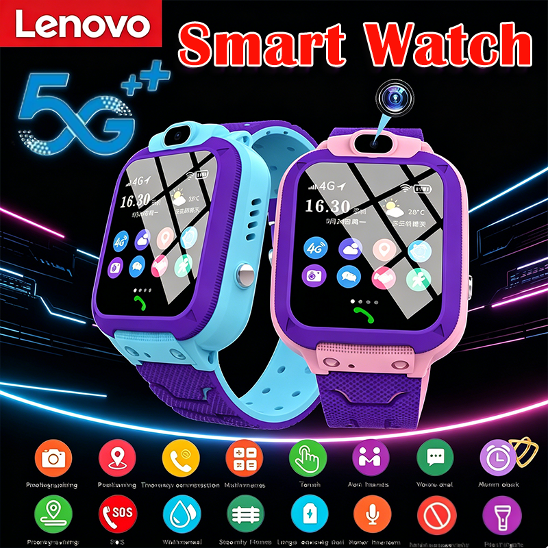 Lenovo 2026 New 5G Waterproof  - Smartwatch Watches Gift For Boys With Gps ulasan dan harga