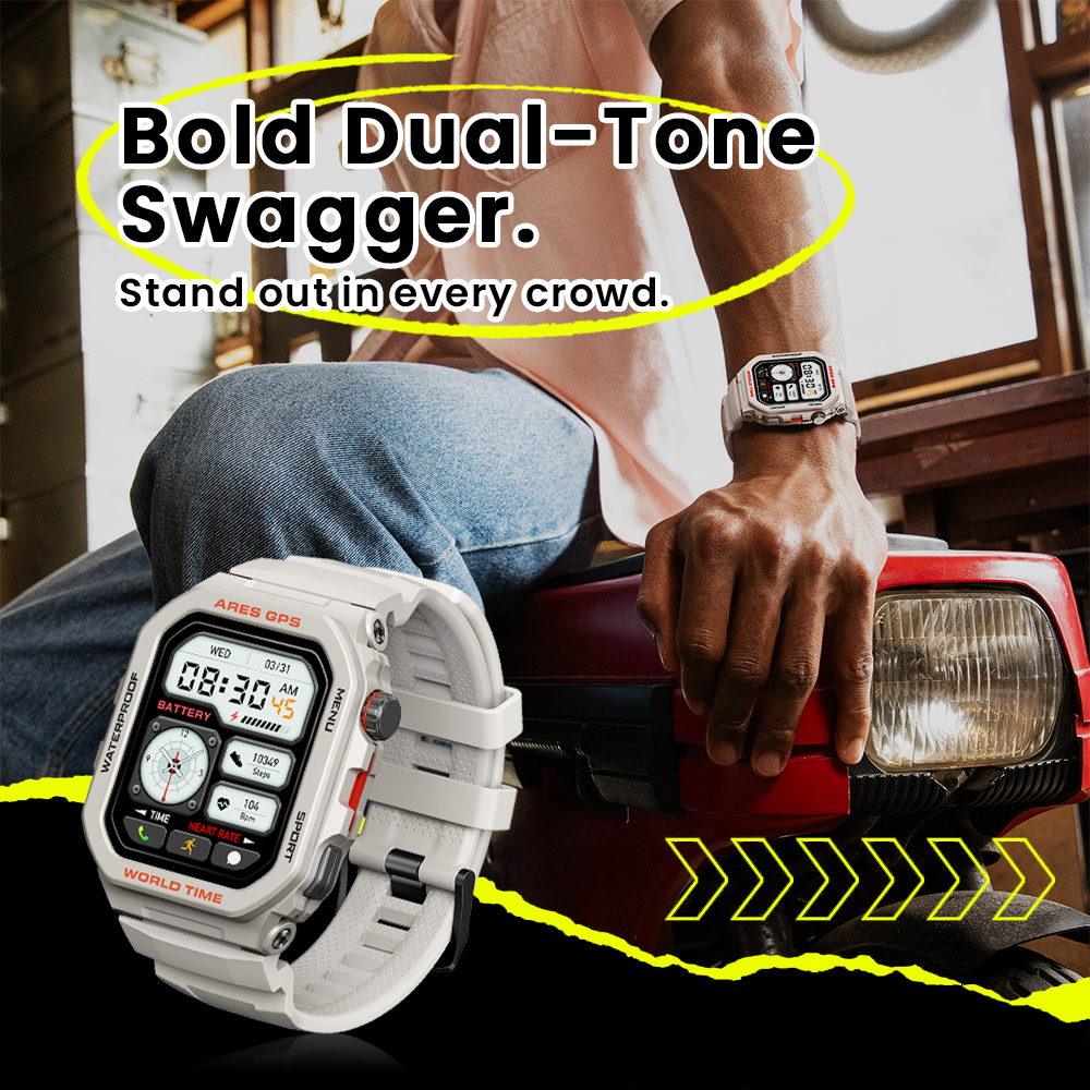 New Zeblaze Ares GPS Smart Wat - Watch Iwo ulasan dan harga