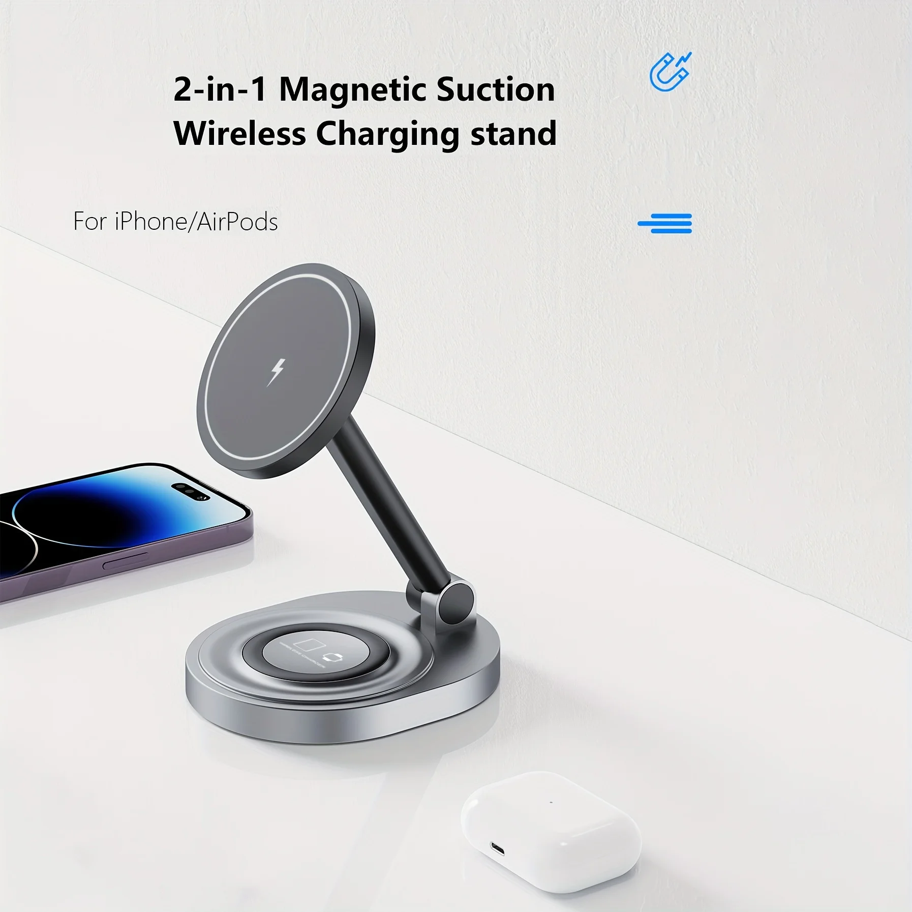 2 In 1 Magnetic Wireless Charg - Xwatch Smartwatch ulasan dan harga